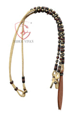 Romal Reins Natural & Black, Romal Reins 20 plait, Romal Reins Regular 55", Romal Reins with reins connectors, High-Quality Romel reins.