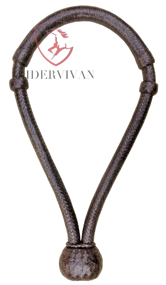 Handmade Bosal, Dark Brown Rawhide Bosal, 40 Plaits Horse Bosal, Western Horse Bosal.