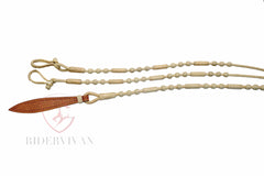 Romal Reins Natural Cow Rawhide, Romel 20 Plaits, Regular 55" Romal Reins, Specially Hand-Crafted Braided Reins.