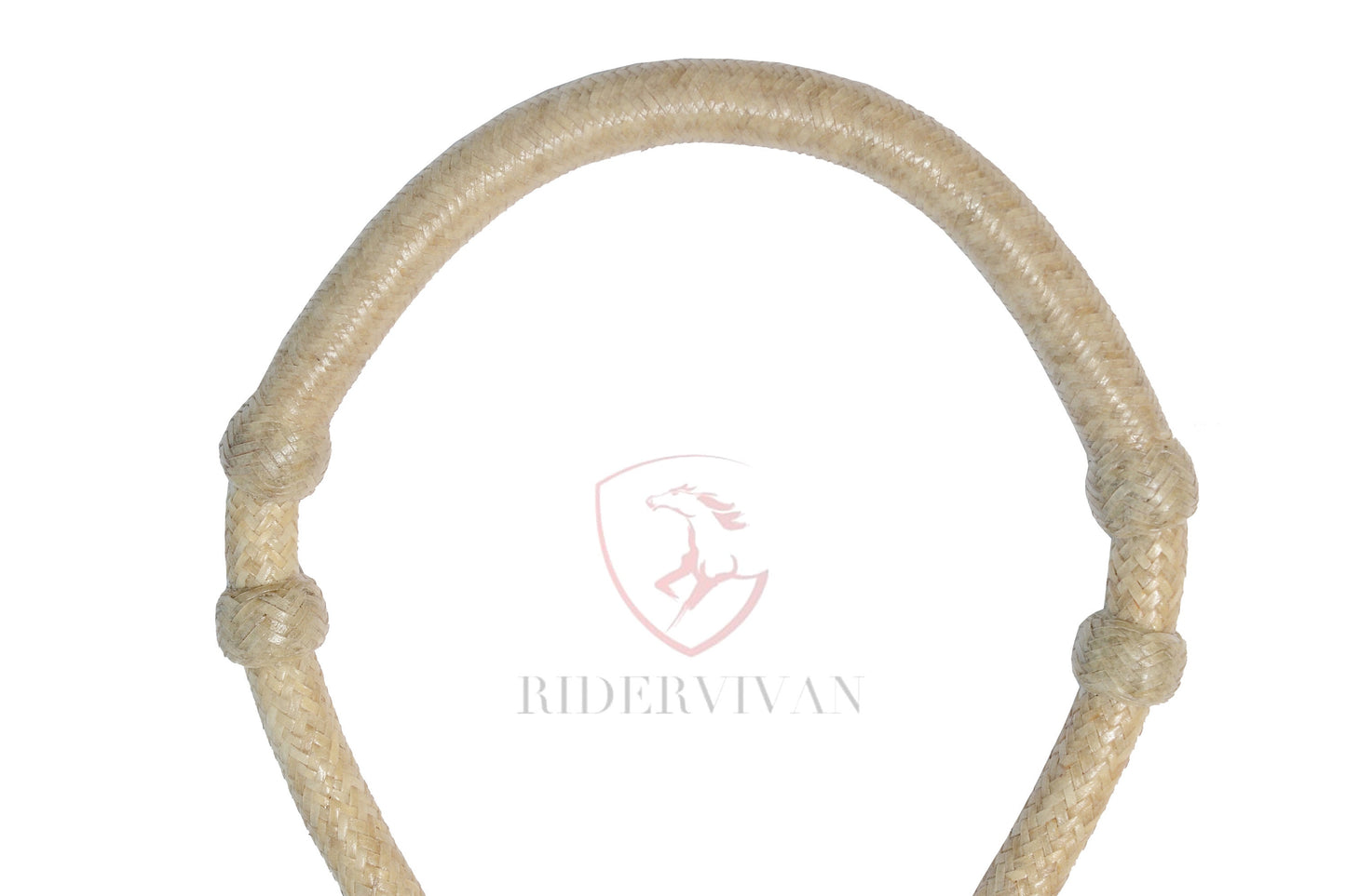 Horse Bosal Natural Cow Rawhide, 40 Plaits Bosal, 5/8" Thickness High Quality Bosal.