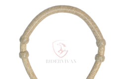 Horse Bosal Natural Cow Rawhide, 40 Plaits Bosal, 5/8" Thickness High Quality Bosal.
