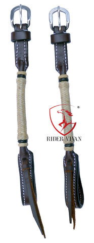 Western Leather One-ear Headstall, Brown Leather One Ear Headstall, One Ear Headstall With Rawhide Knot, Hand Braided Horse Headstall.