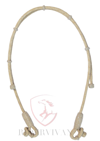 Hand Braided Bosal Hanger, Natural Cow Rawhide Bosal Hanger, and Natural Knot Hackmore Hanger.