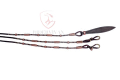 Romal Reins California Style, Romal Reins Dark Cherry, 20 plaits Romal Reins, Romal Reins Regular 55" With Reins Connectors.