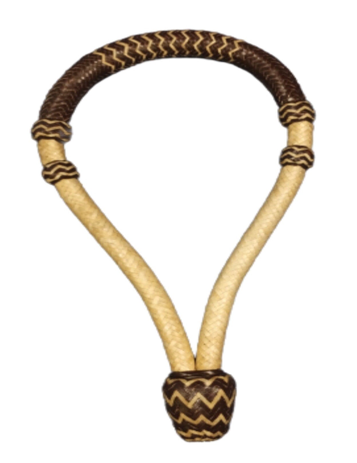 Complete 3-Piece Bosal Kit: Enhance Your Horsemanship, Rawhide Bosal set 6/8″ Thick, Multicolor Hackamore.