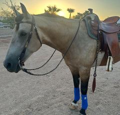 Romal Reins Dark Brown, 10 Plaits Romel Reins, 55" Romel Reins With Reins Connectors, Hand-Braided Romel Reins, Sale For Only Romal Reins.