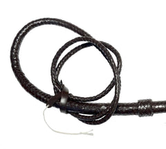 Handmade Bullwhip 6 feet long, Genuine Real Leather Bull Whip, Bullwhip  Chocolate Brown.