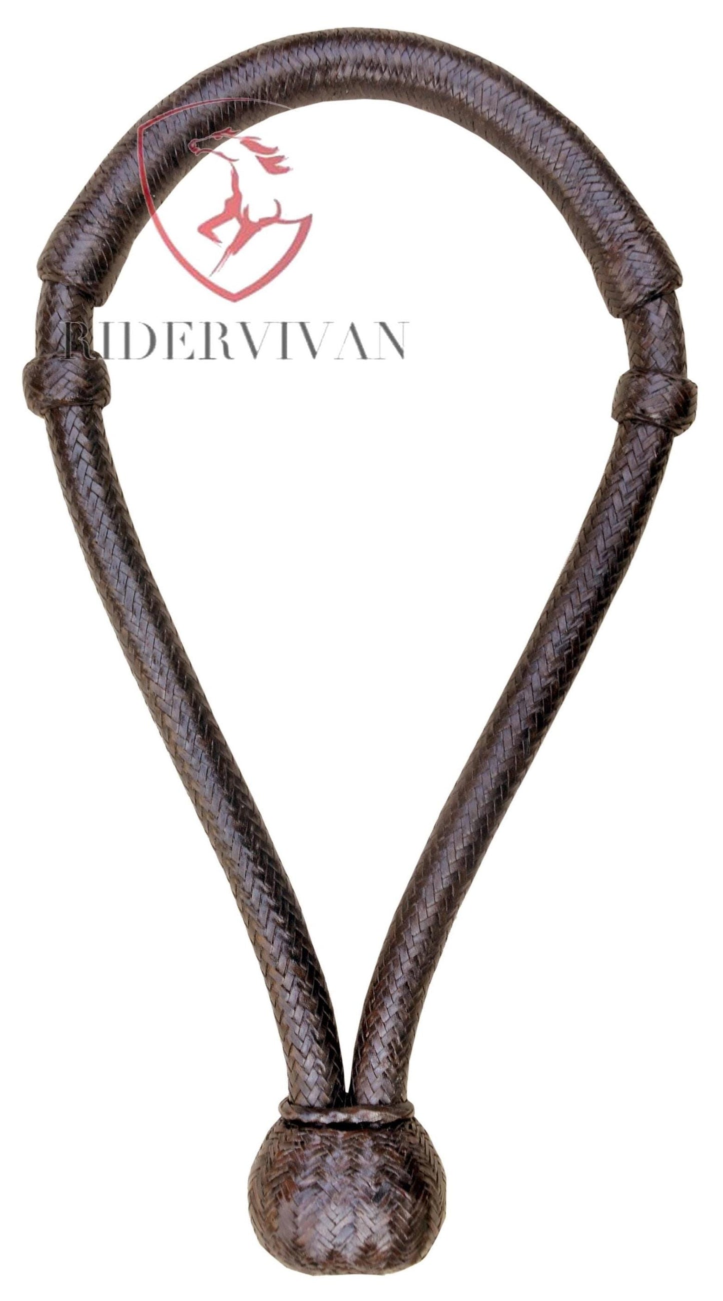 Handmade Bosal, Dark Brown Rawhide Bosal, 40 Plaits Horse Bosal, Western Horse Bosal.