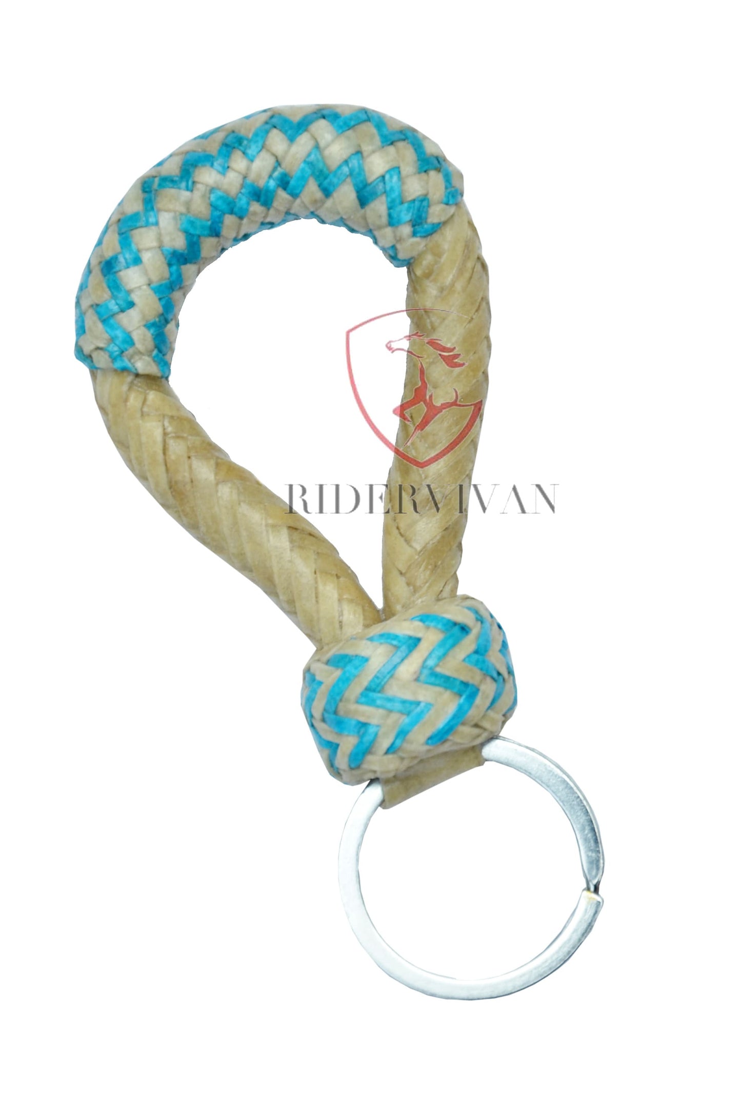Designer KeyChains, Handmade KeyChains, Braided Mini Bosal  KeyChains. ( Set of 5 )