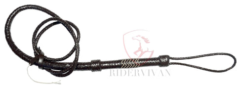Handmade Bullwhip 6 feet long, Genuine Real Leather Bull Whip, Bullwhip  Chocolate Brown.